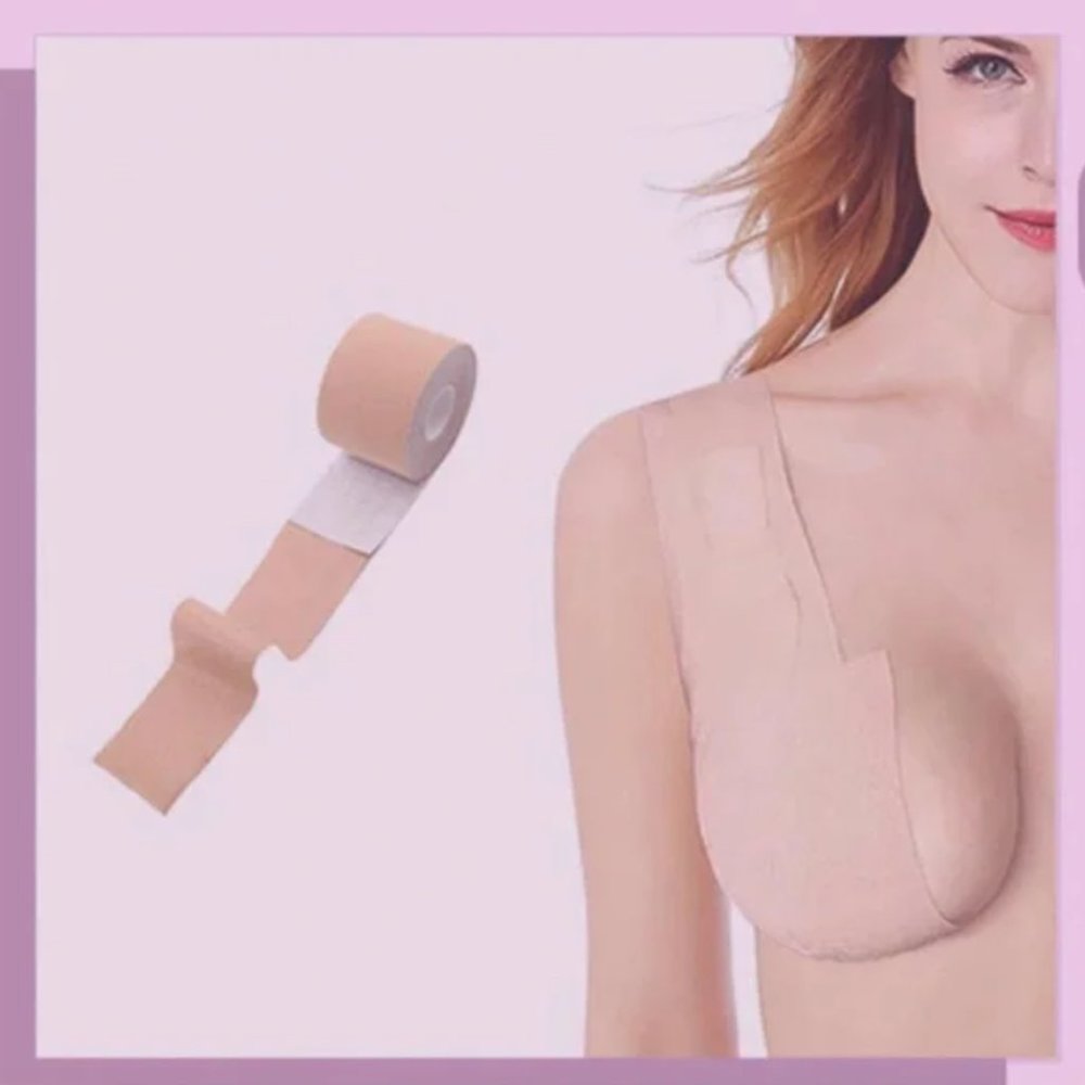 Breast lifting roll invisible bra pad stickers tape